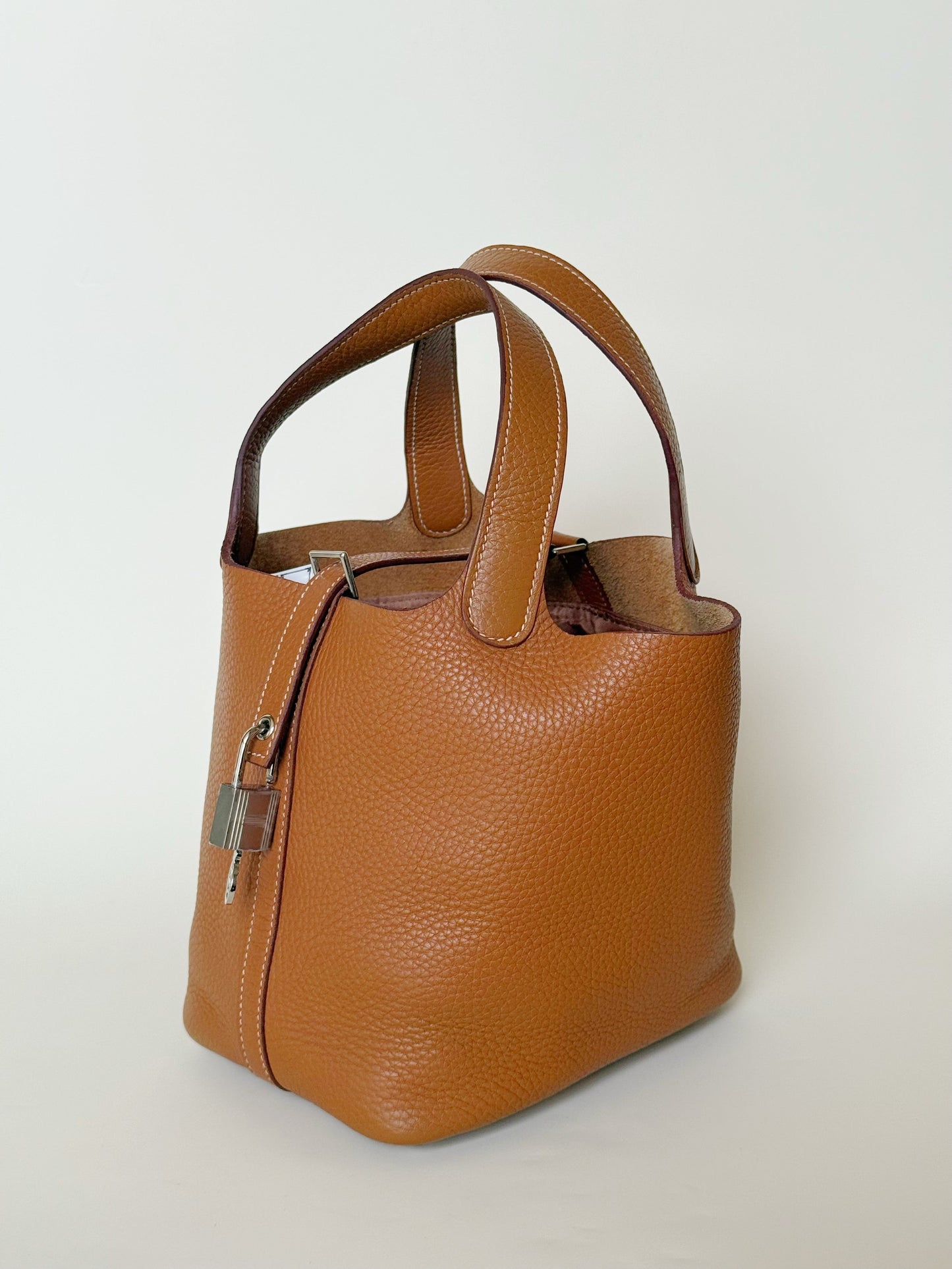 Hermes Taurillon Clemence Picotin Lock
