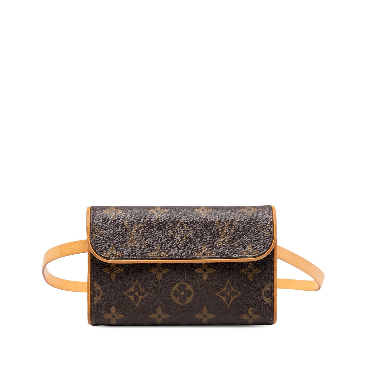 Brown Louis Vuitton Monogram Pochette Florentine Belt Bag