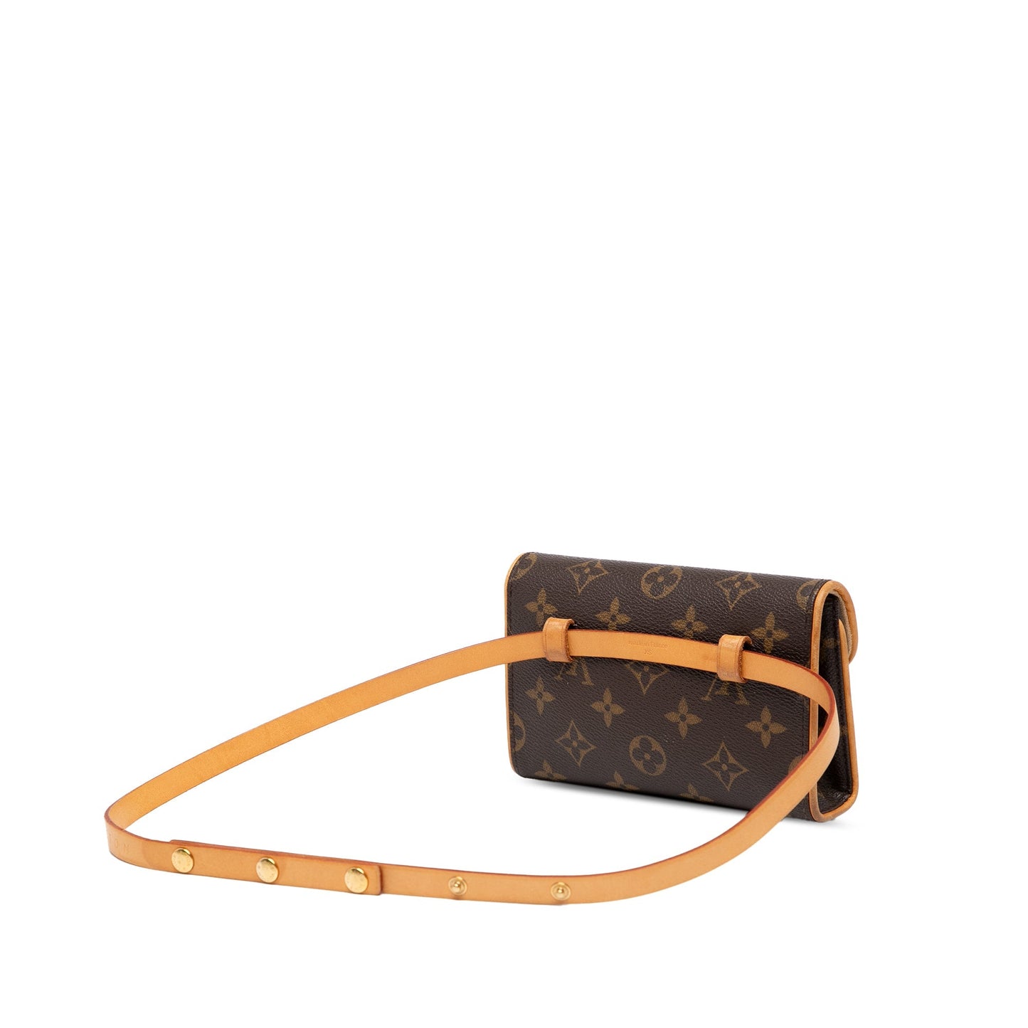 Brown Louis Vuitton Monogram Pochette Florentine Belt Bag