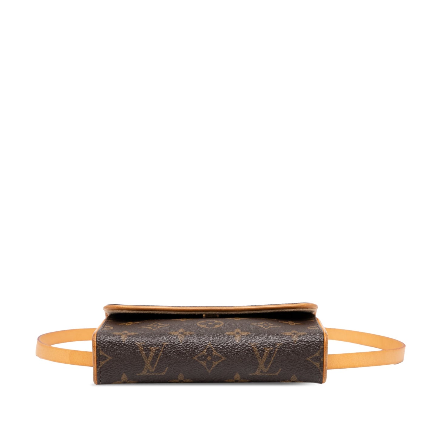 Brown Louis Vuitton Monogram Pochette Florentine Belt Bag