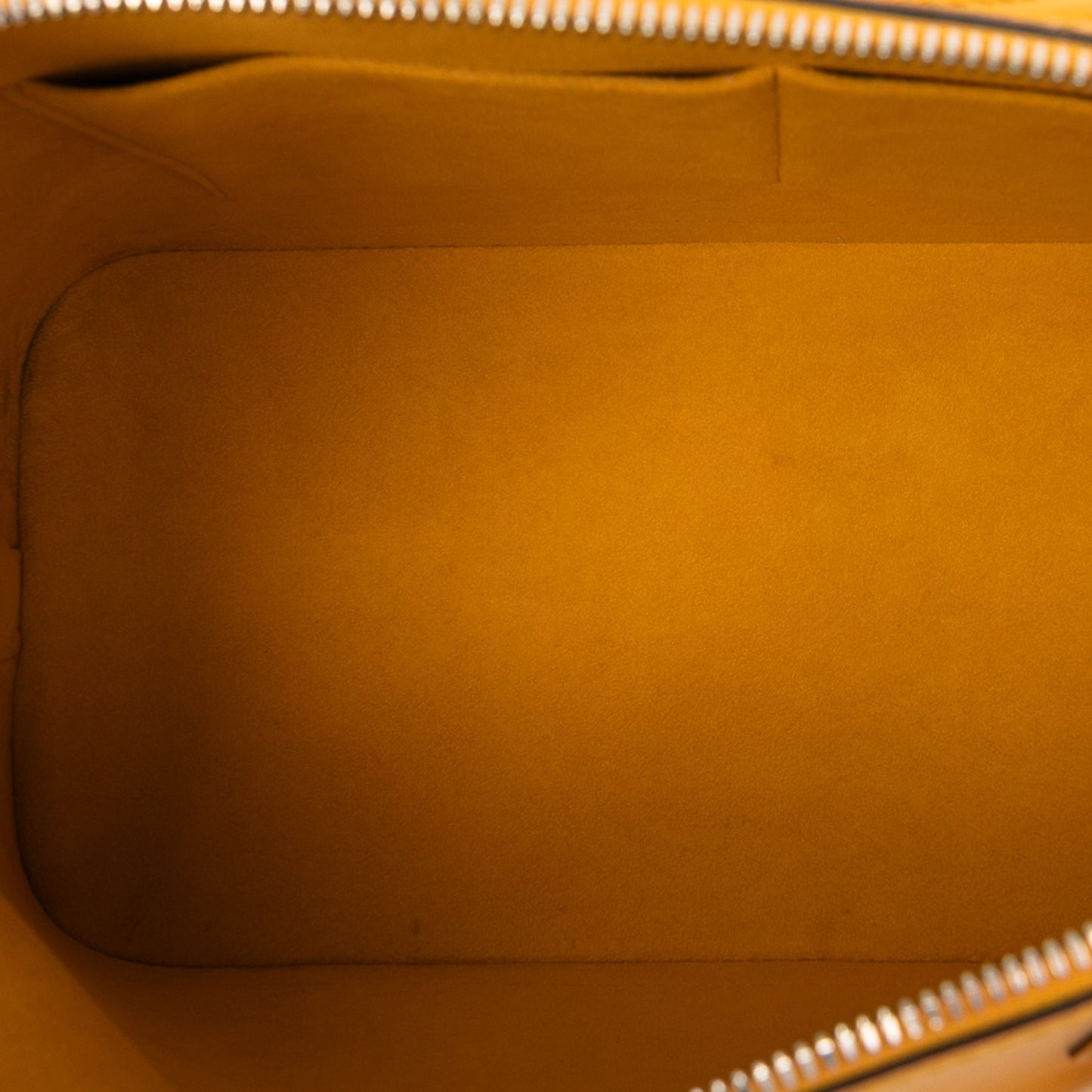 Yellow Louis Vuitton Epi Alma MM Handbag