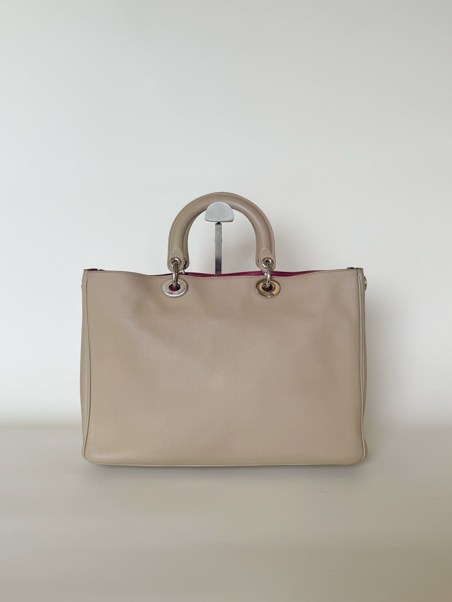 Christian Dior Smooth Calfskin Diorissimo Tote