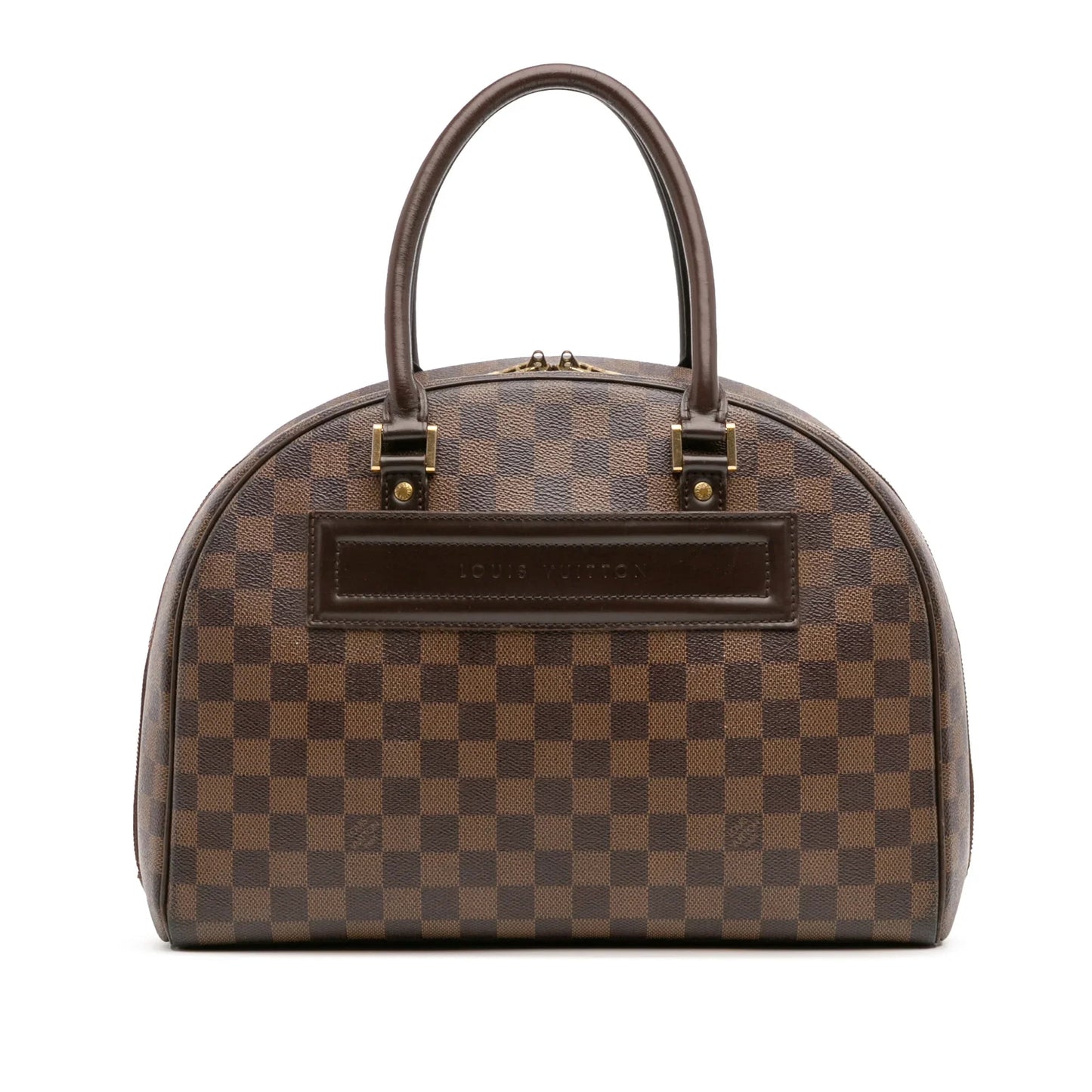 Brown Louis Vuitton Damier Ebene Nolita Handbag