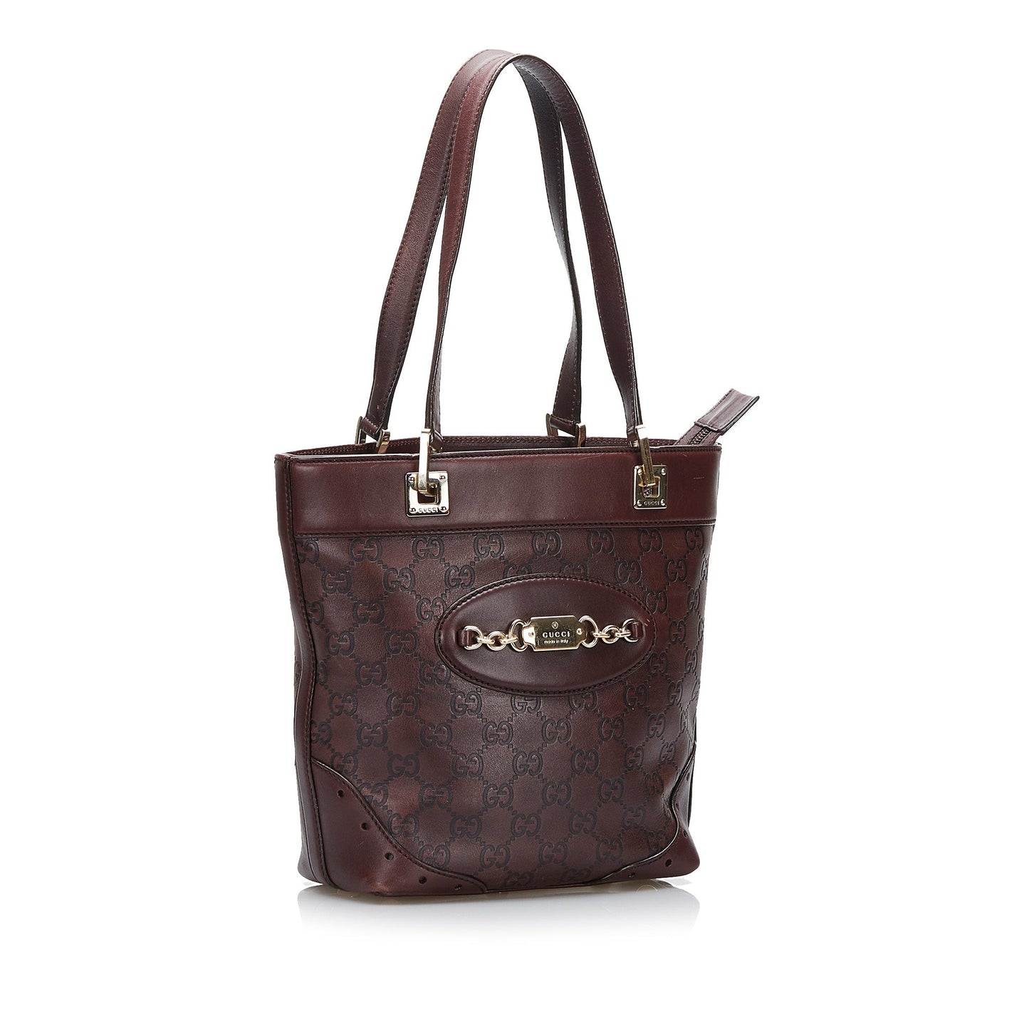 Gucci Guccissima Leather Tote Style 24