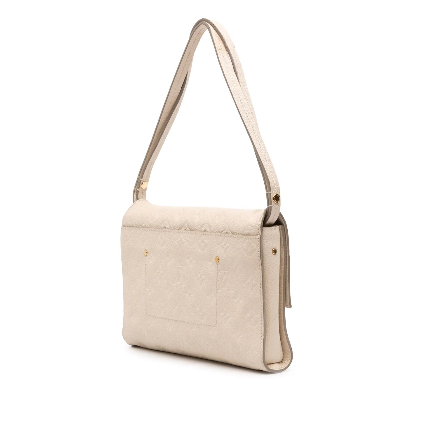 White Louis Vuitton Monogram Empreinte Fascinante Crossbody Bag