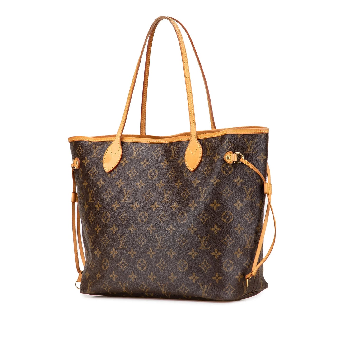 Brown Louis Vuitton Monogram Neverfull MM Tote Bag