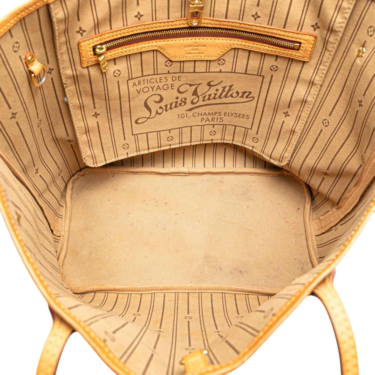 Brown Louis Vuitton Monogram Neverfull MM Tote Bag