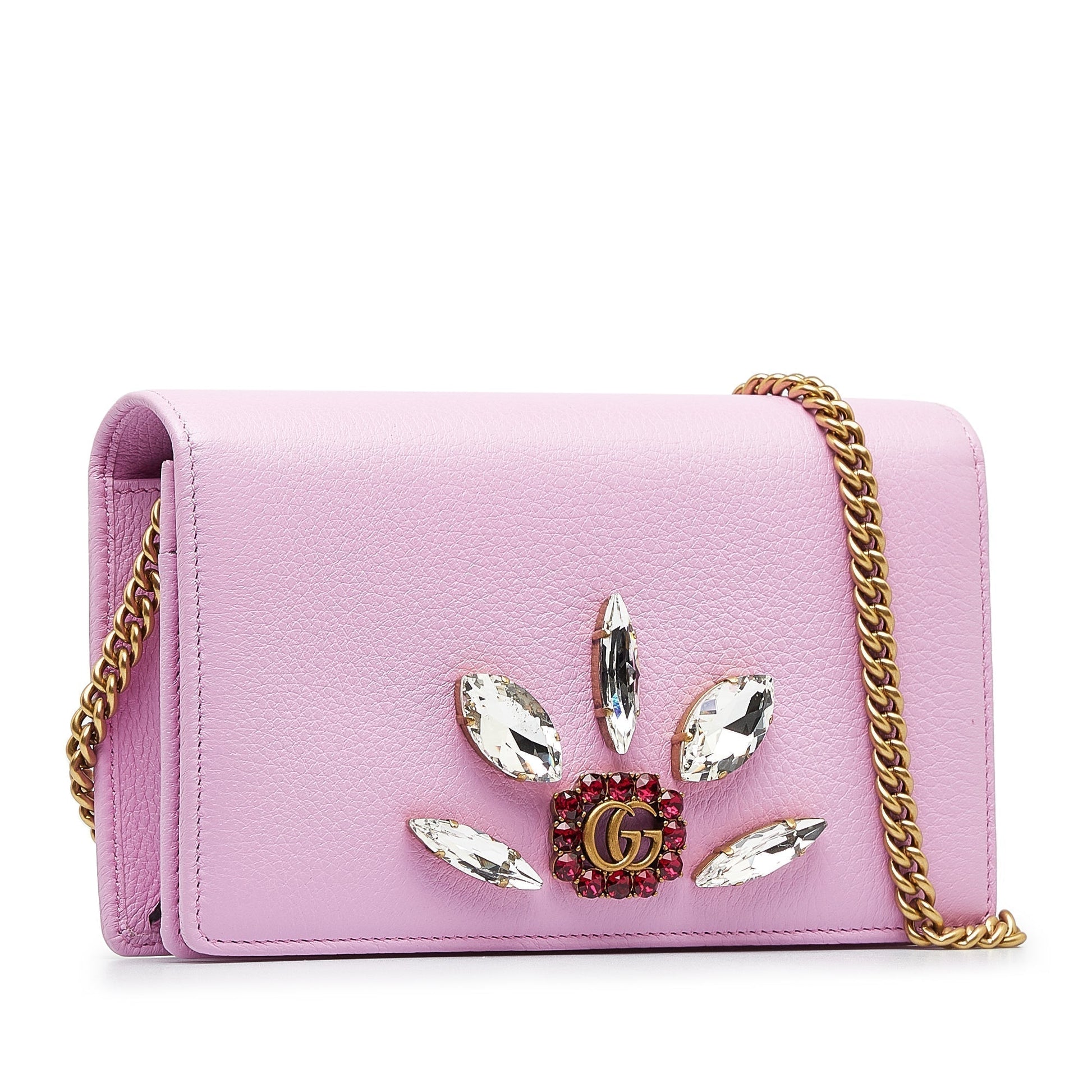 Gucci Chain Leather Crossbody