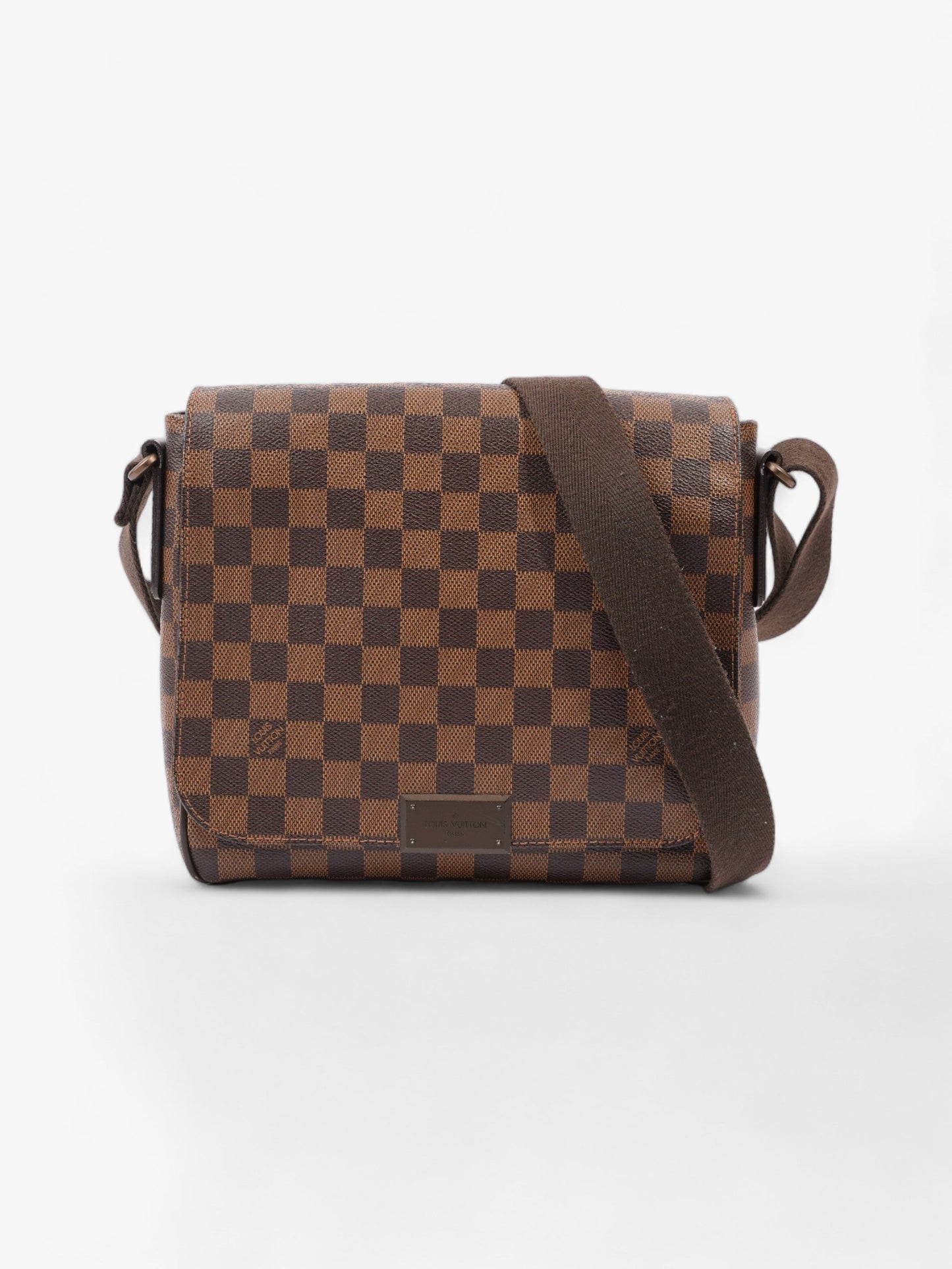 Louis Vuitton District Messenger Bag Damier Ebene Coated Canvas PM