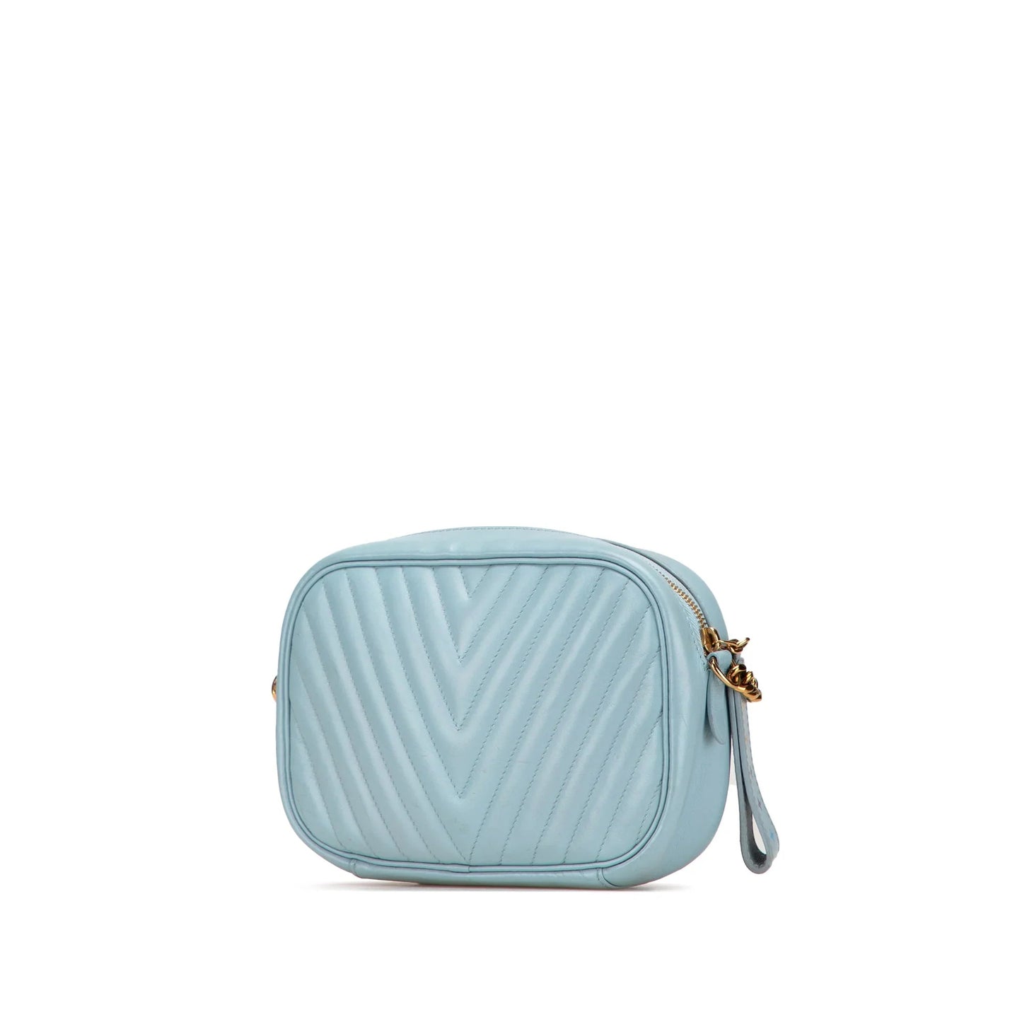 Blue Louis Vuitton New Wave Camera Bag