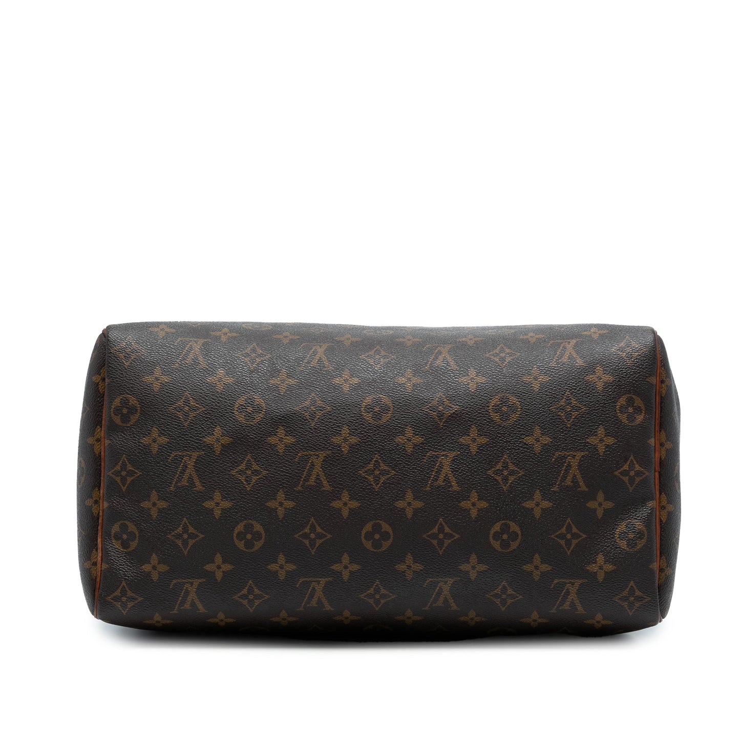 Brown Louis Vuitton Monogram Speedy 35 Boston Bag