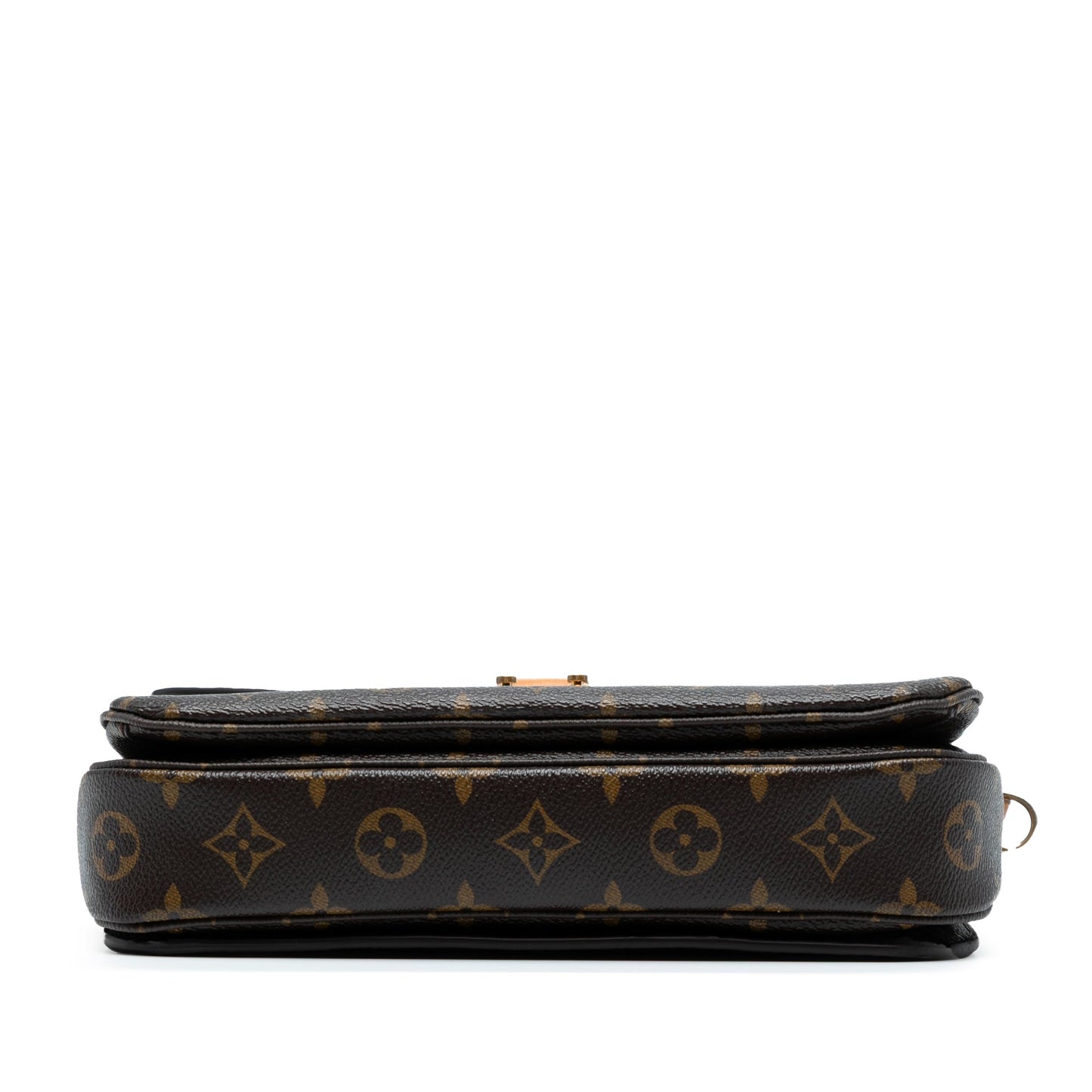 Brown Louis Vuitton Monogram Pochette Metis Satchel