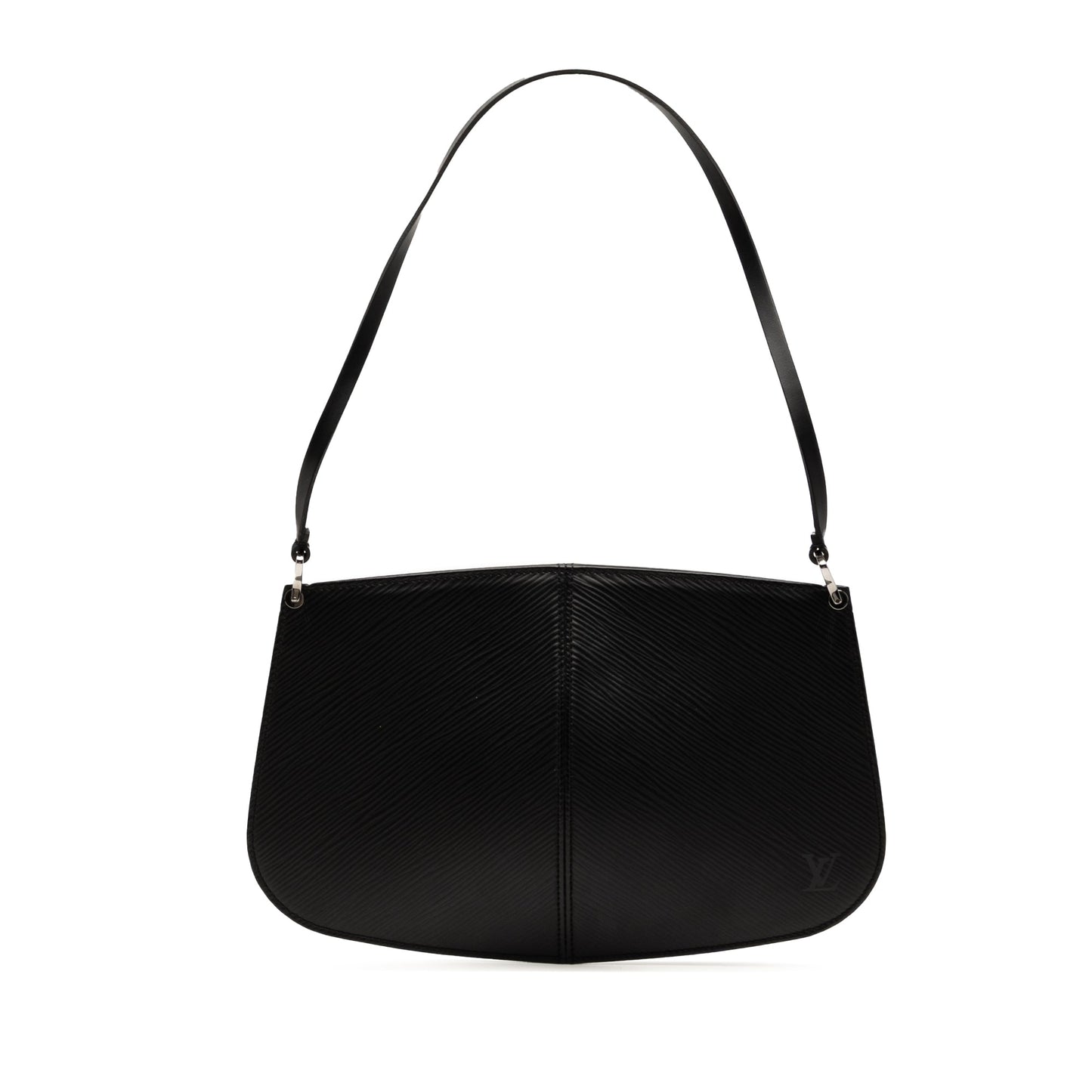 Black Louis Vuitton Epi Demi Lune Pochette Shoulder Bag