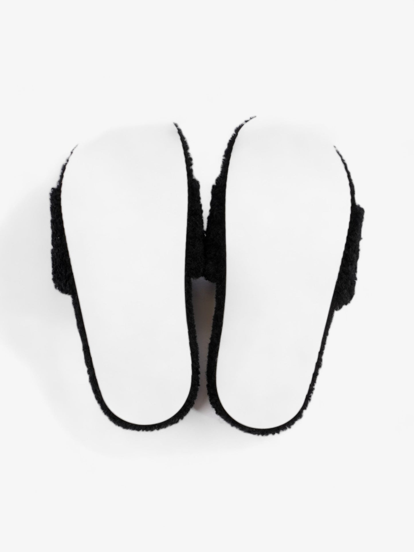 Gucci Interlocking G Slides Black / Butterscotch Shearling EU 37 UK 4