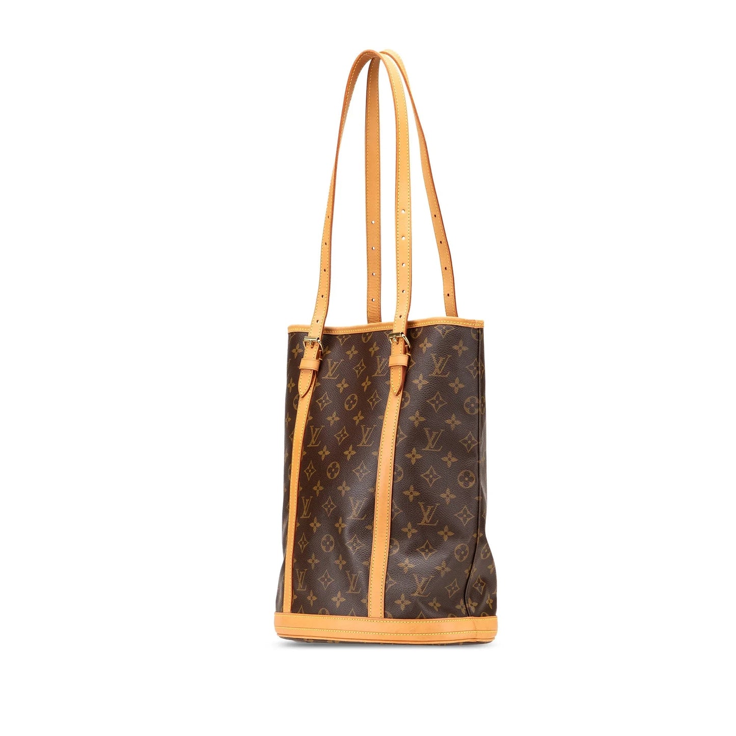 Brown Louis Vuitton Monogram Bucket GM
