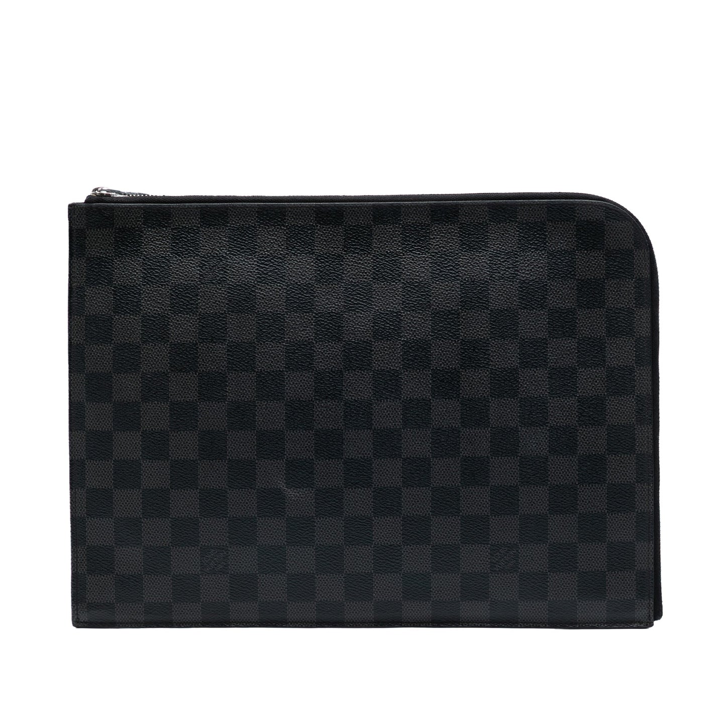 Black Louis Vuitton Damier Graphite Pochette Jour GM Clutch Bag