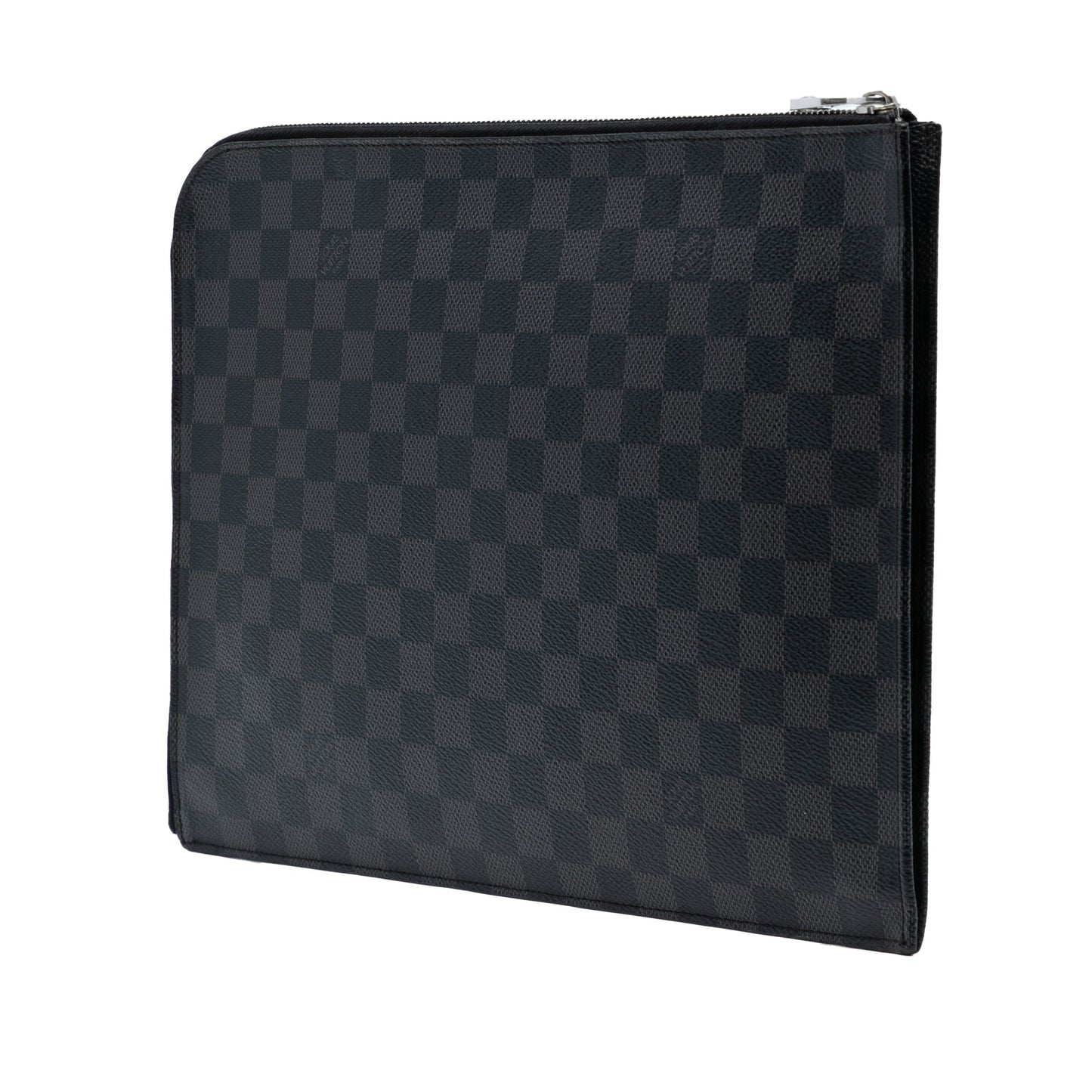 Black Louis Vuitton Damier Graphite Pochette Jour GM Clutch Bag
