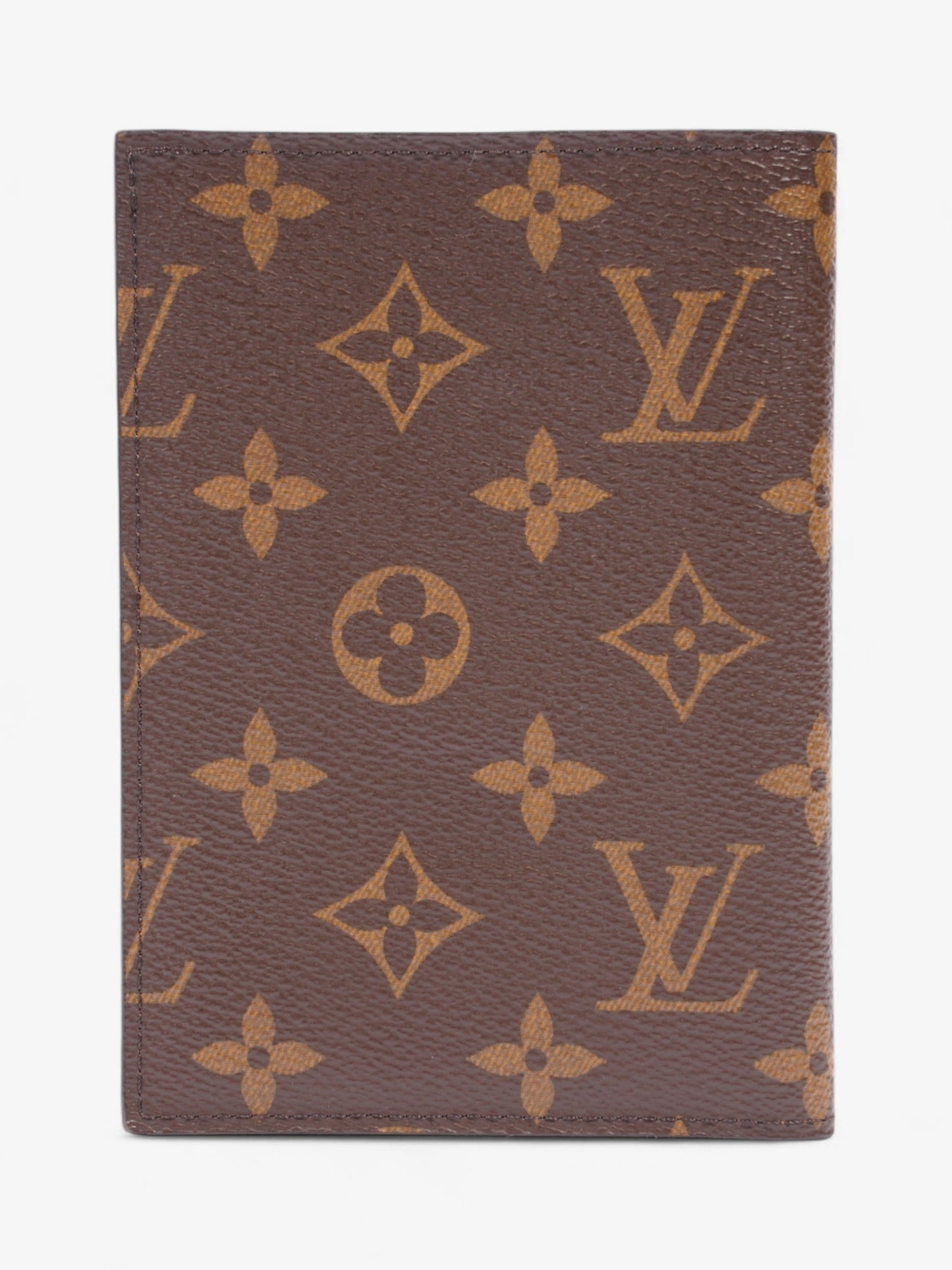 Louis Vuitton Passport Holder Monogram Coated Canvas