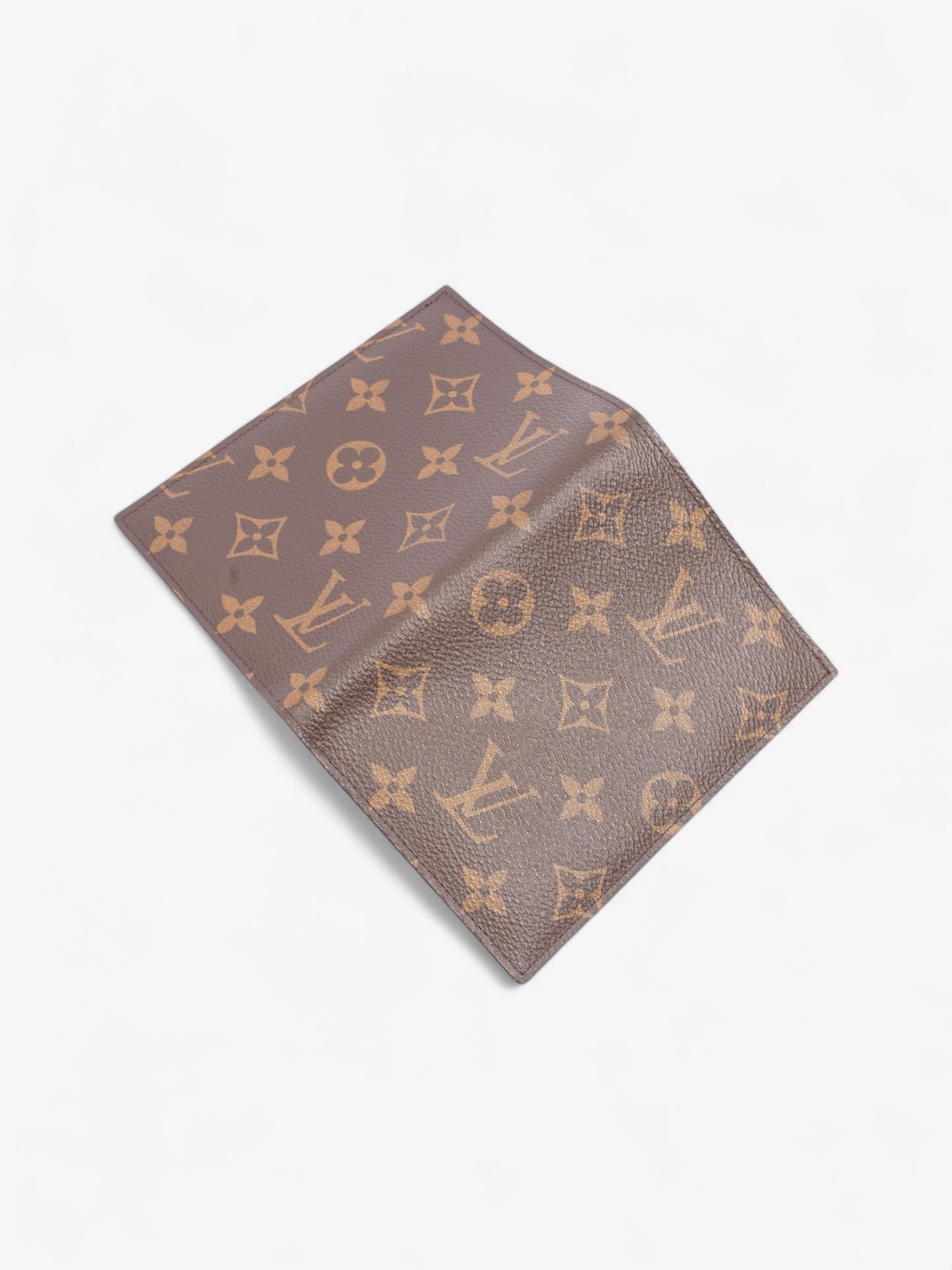 Louis Vuitton Passport Holder Monogram Coated Canvas