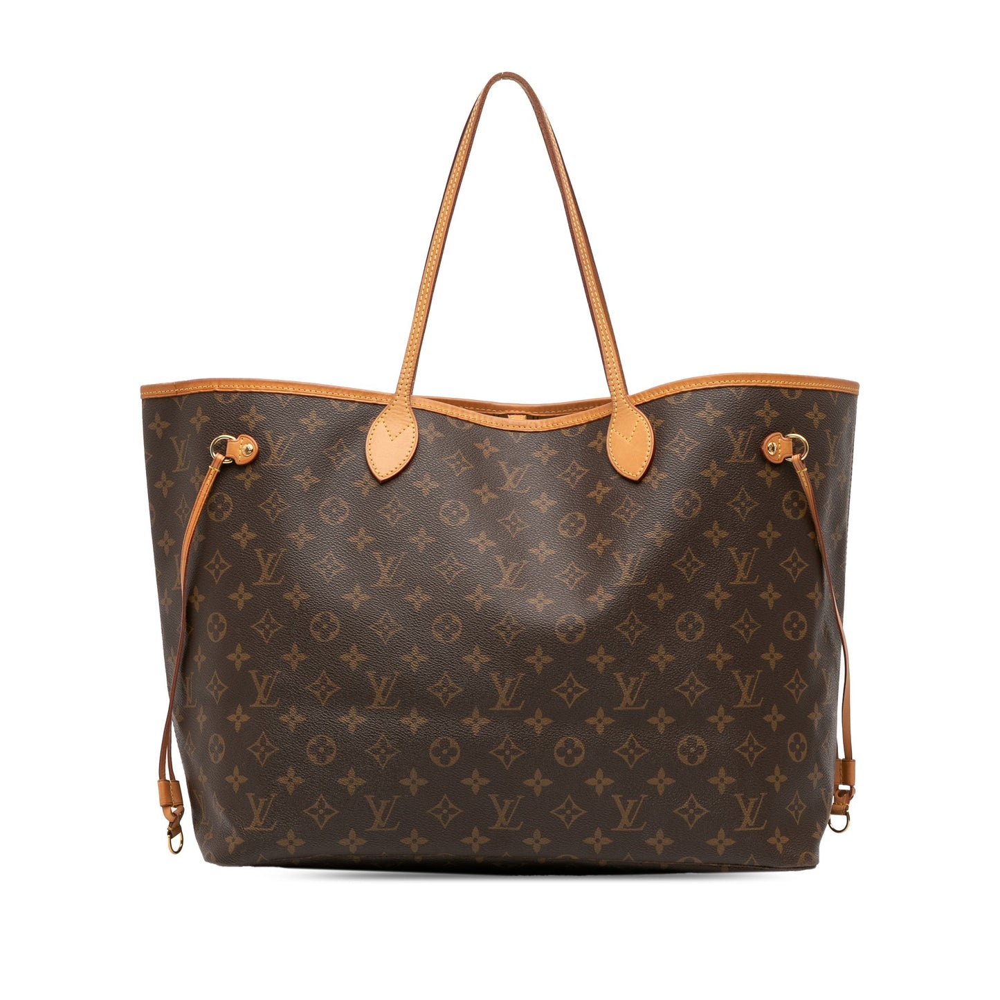 Brown Louis Vuitton Monogram Neverfull GM Tote Bag