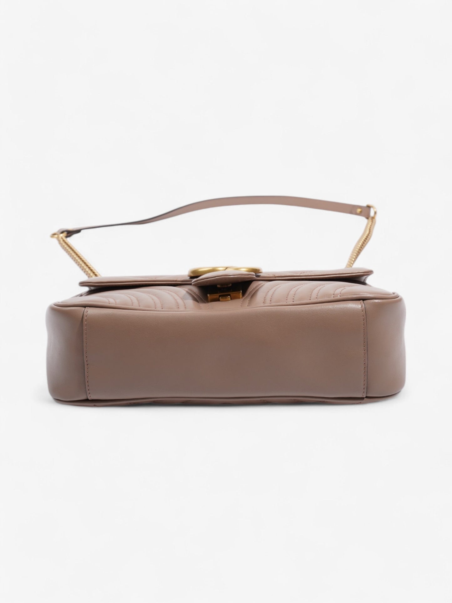 Gucci GG Marmont Rose Beige  Matelasse Leather Small