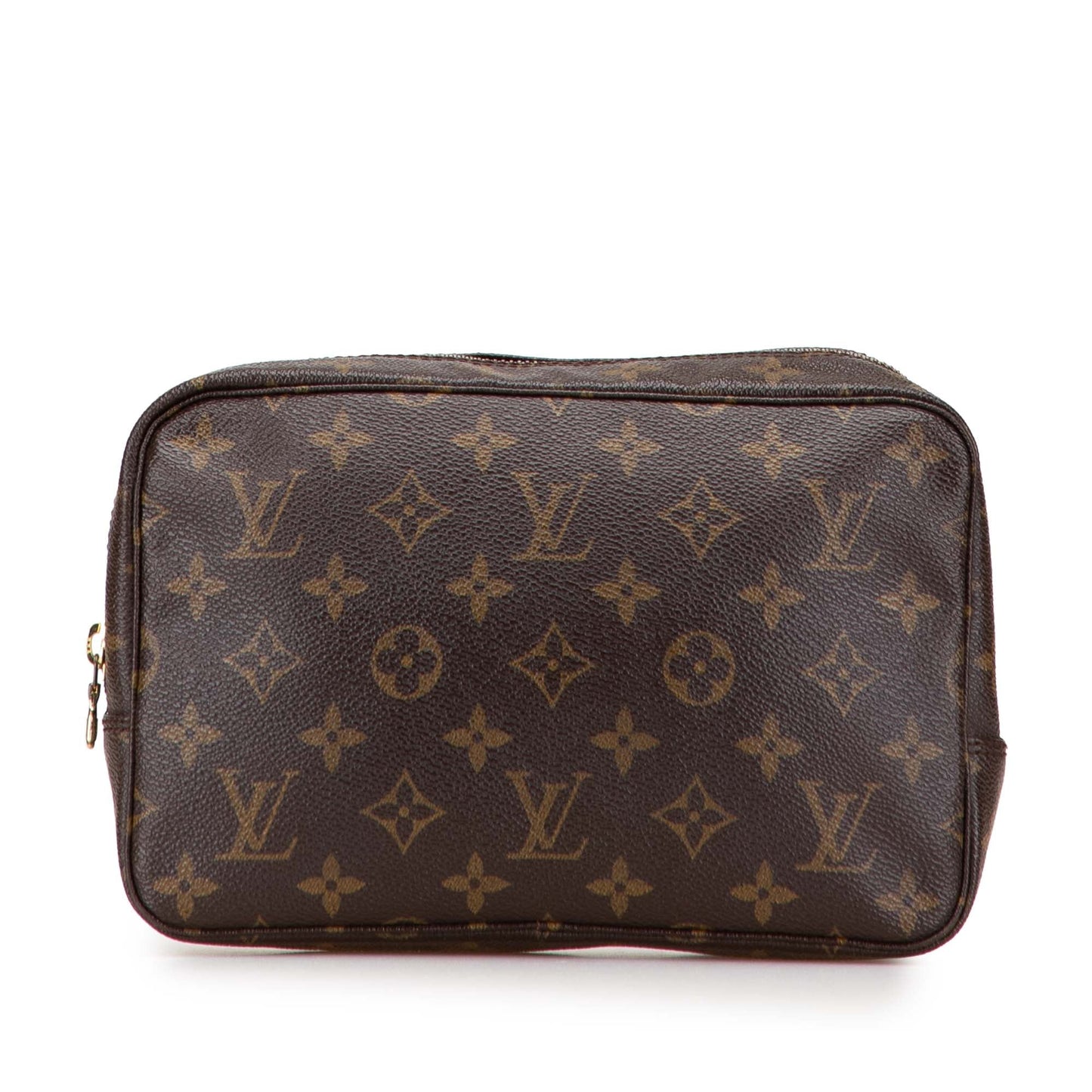 Brown Louis Vuitton Monogram Trousse Toilette 23 Clutch Bag