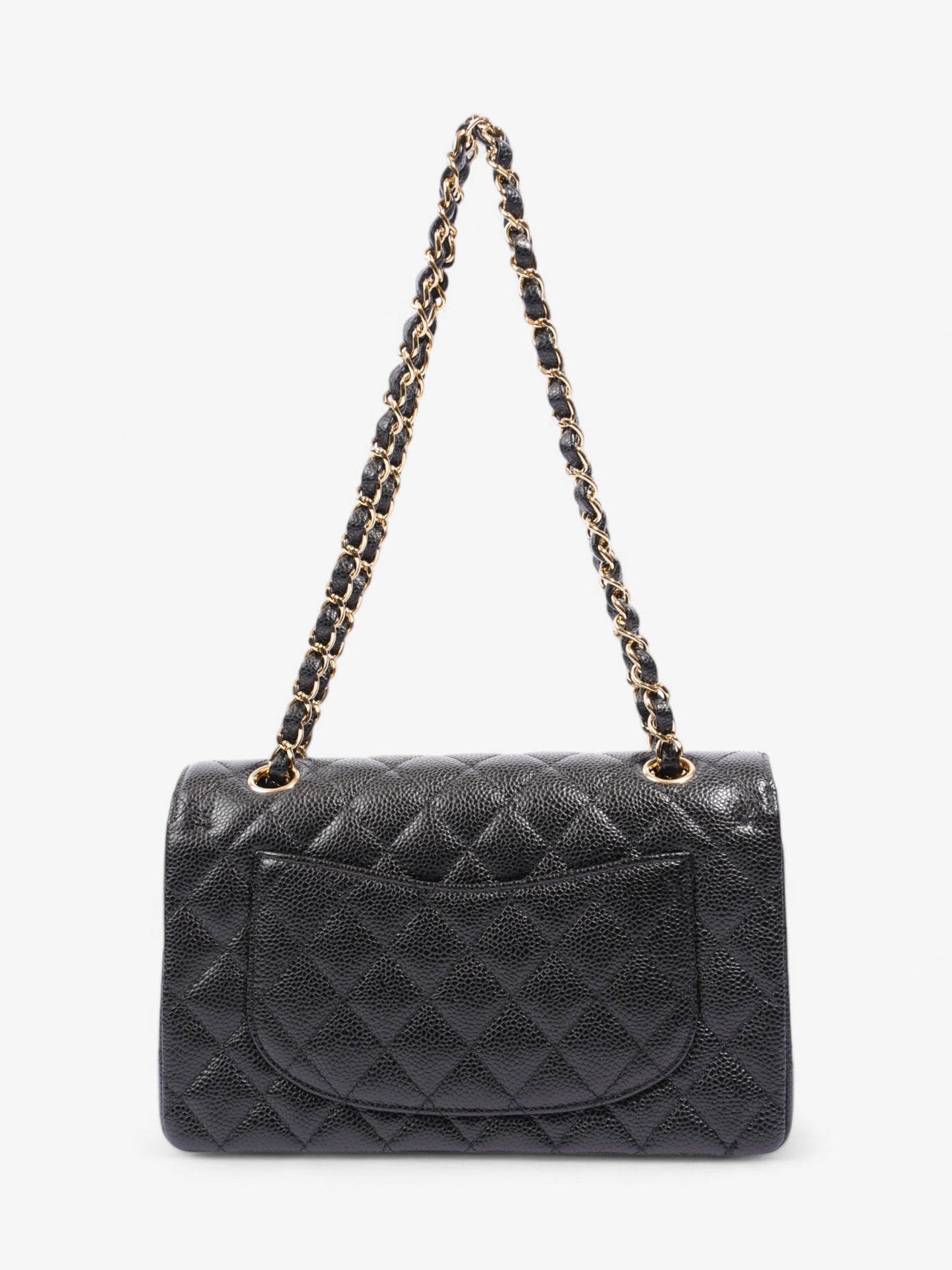 Chanel Classic Double Flap Black Caviar Leather Small