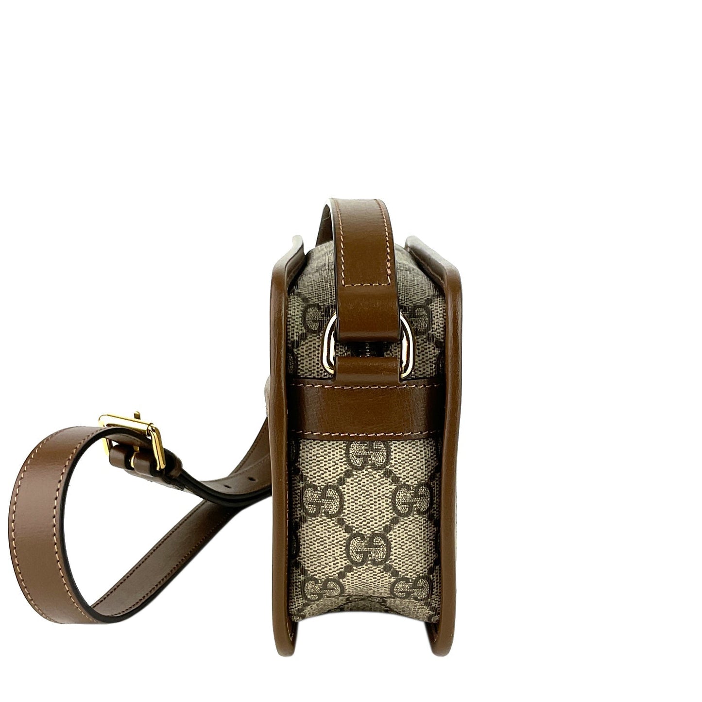 Gucci ?Mini Bag with Interlocking G? Monogram Canvas Bag