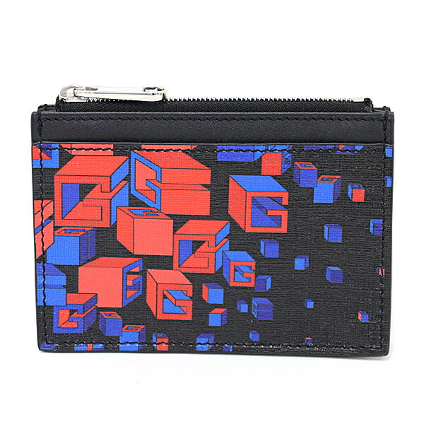 GUCCI Coin case 628471 leather multicolor Square G Space Coin Case