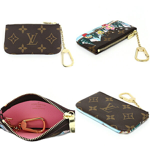 LOUIS VUITTON Coin case M82620 Monogram canvas Brown Pochette Kle