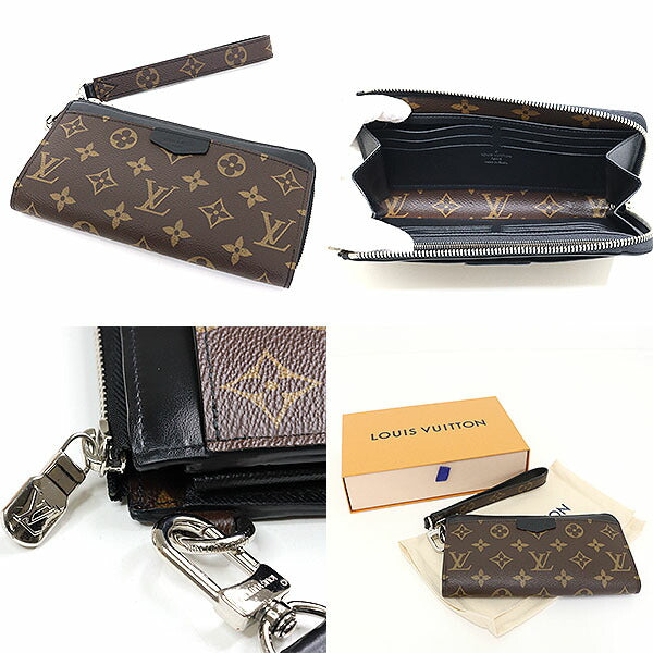 LOUIS VUITTON Long Wallet Purse M69407 Monogram canvas Brown Zippy Dragonne