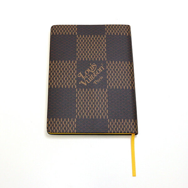 LOUIS VUITTON Note cover GI0504 Damier Ebene Brown Caye Clemence