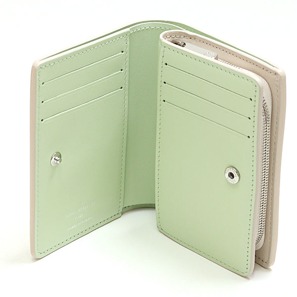 LOUIS VUITTON Bifold Wallet M83075 leather beige Folded wallet Portefeuille Clare Women