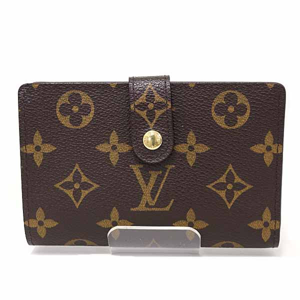 LOUIS VUITTON Bifold Wallet M61674 Monogram canvas Brown Portefeuille Viennoiserie Women