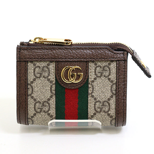 GUCCI Coin case 699530 GG Supreme Canvas Multi With key hook Ofidia Women
