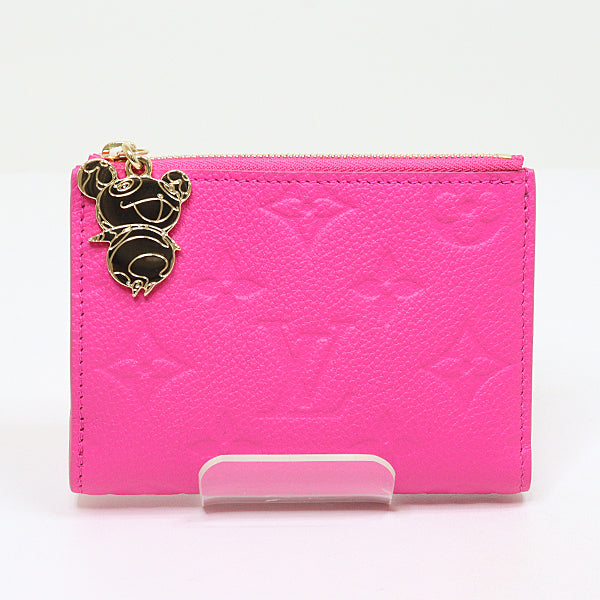 LOUIS VUITTON Bifold Wallet M14087 leather pink LV × TM Portefeuille・Lisa