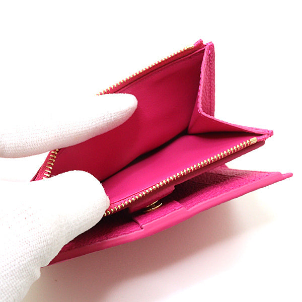 LOUIS VUITTON Bifold Wallet M14087 leather pink LV × TM Portefeuille・Lisa