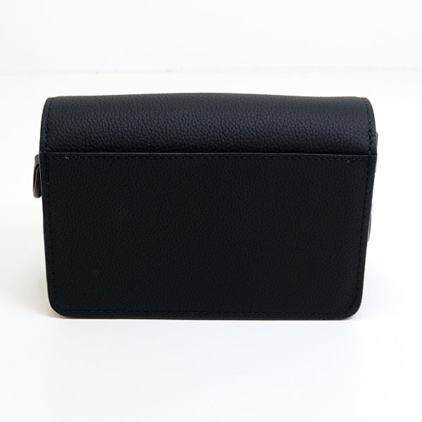 LOUIS VUITTON Shoulder Bag M82085 leather black Fastline Wearable Wallet
