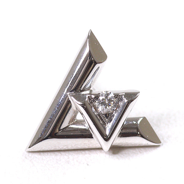 LOUIS VUITTON Pierce Q96970 K18 white gold Silver Pierce LV Vault One