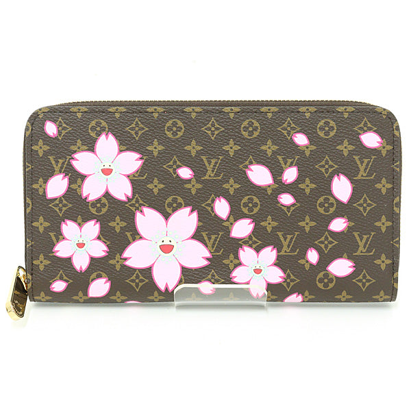 LOUIS VUITTON Long Wallet Purse M13433 Monogram canvas Brown type LV × TM Zippy Wallet
