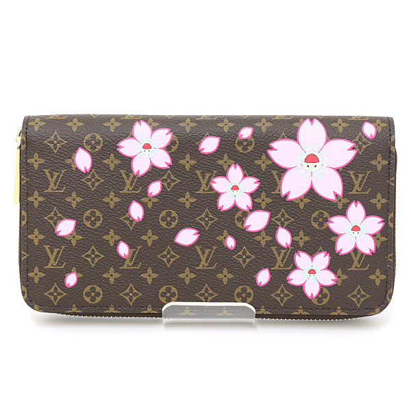 LOUIS VUITTON Long Wallet Purse M13433 Monogram canvas Brown type LV × TM Zippy Wallet