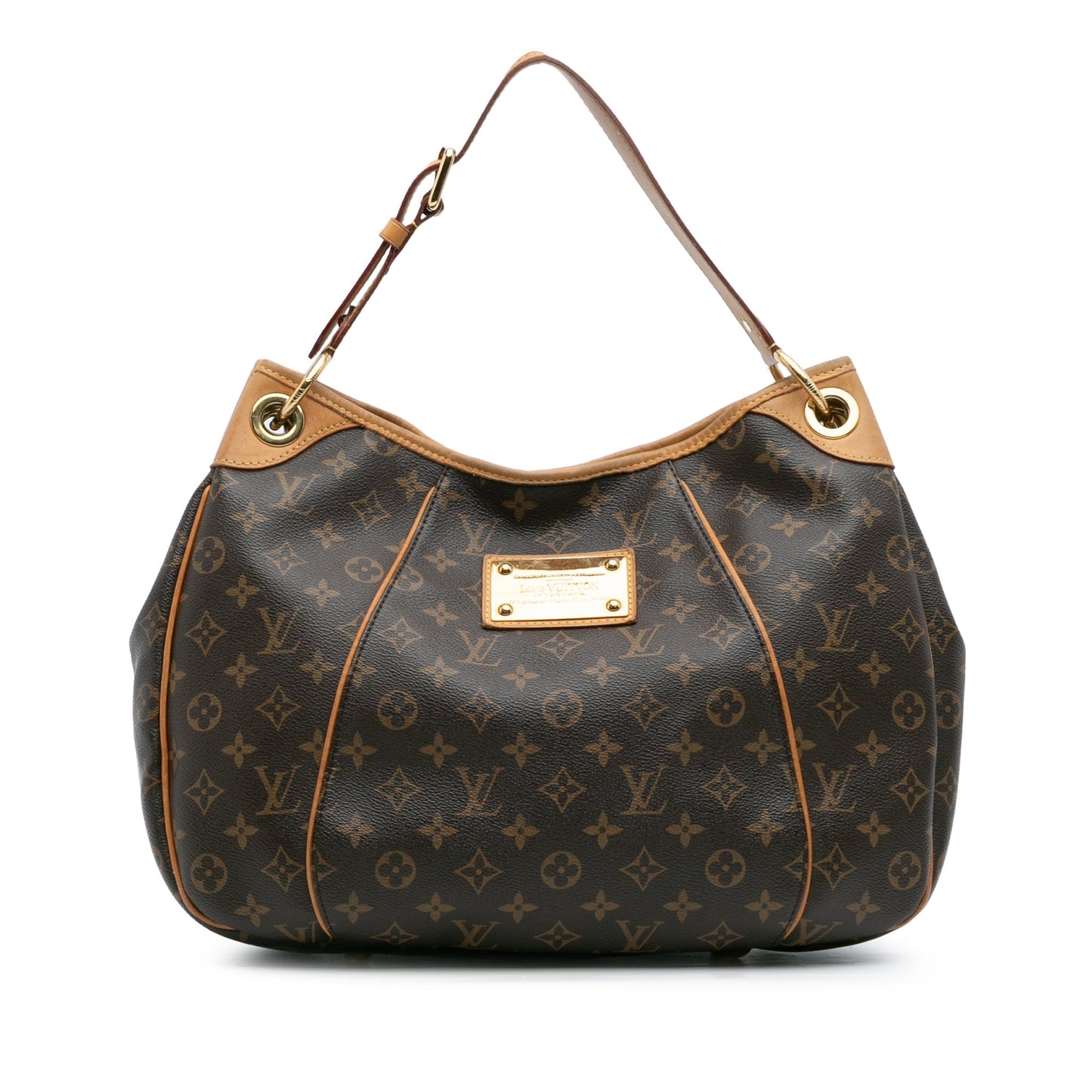 Brown Louis Vuitton Monogram Galliera PM Shoulder Bag