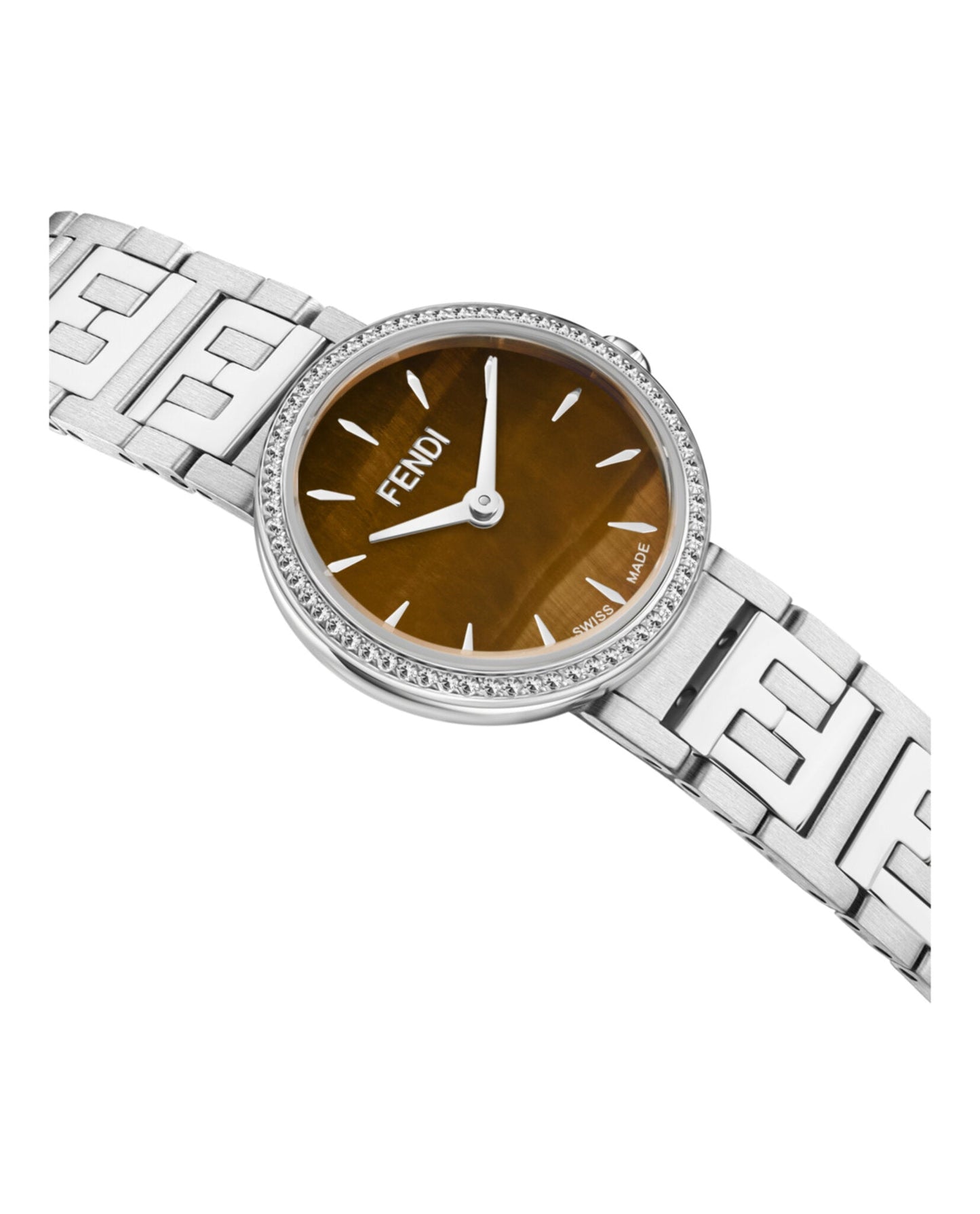 Fendi Womens  Stainless Steel 19mm Bracelet Fashion Watch
