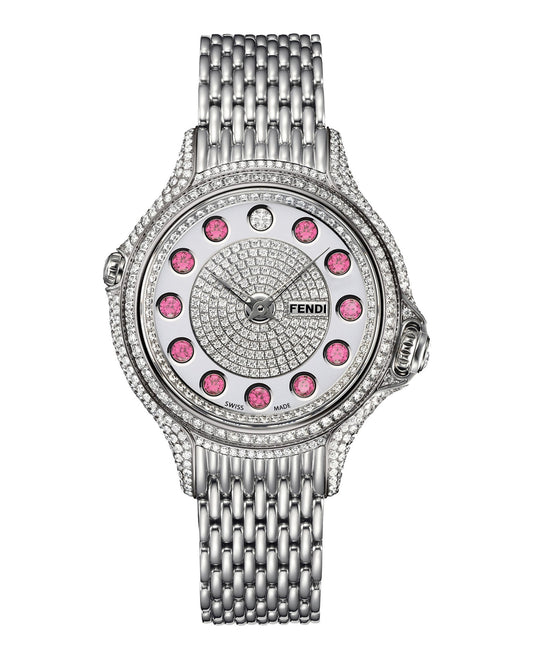 Fendi Womens  Stainless Steel 38mm Bracelet Fashion Watch