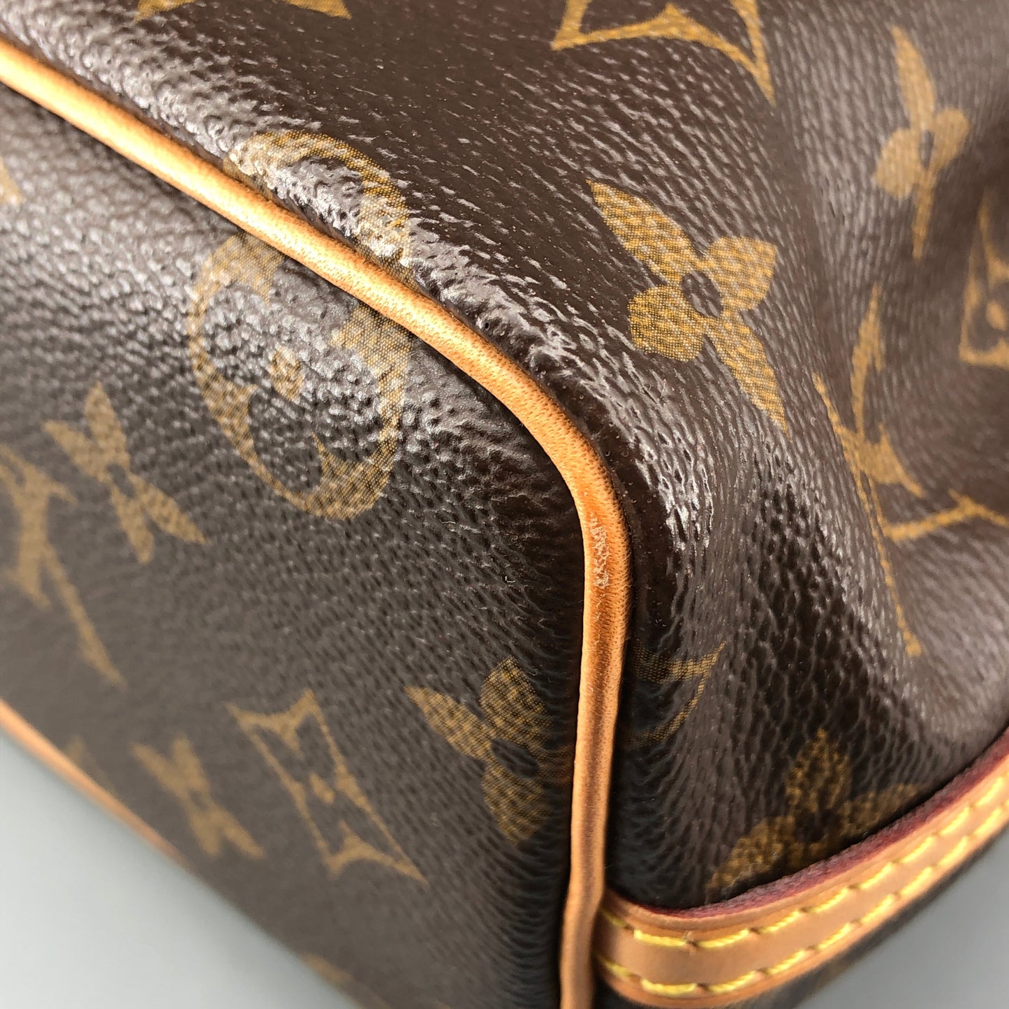 Louis Vuitton Classic Monogram Nano Noé Bucket Drawstring Crossbody Bag