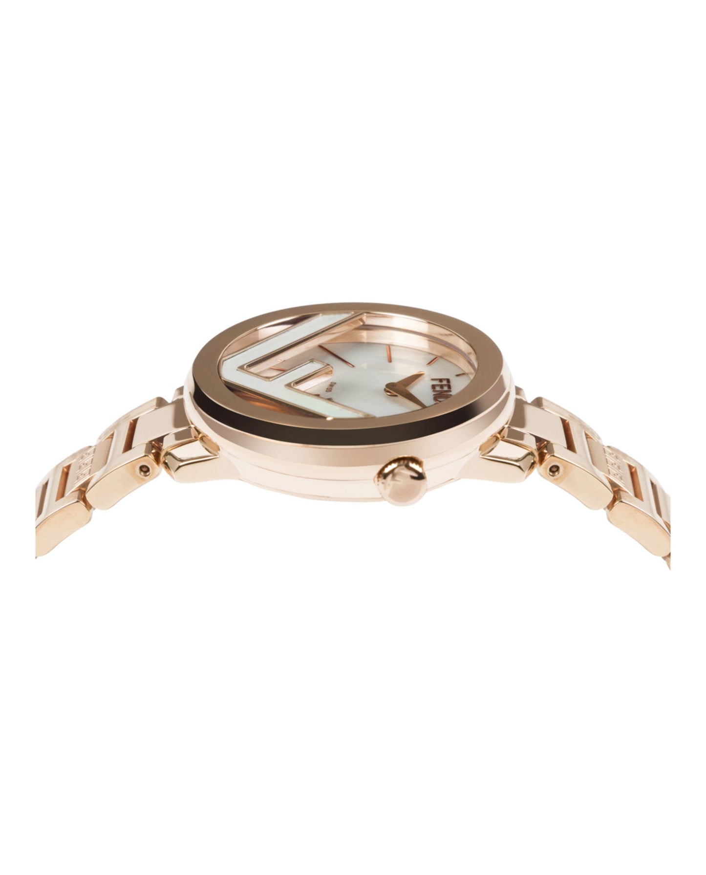 Fendi Womens  Gold 28mm Bracelet Fashion Watch