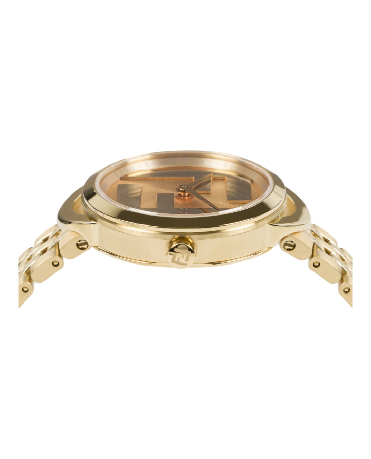Fendi Womens  Gold 30mm Bracelet Fashion Watch