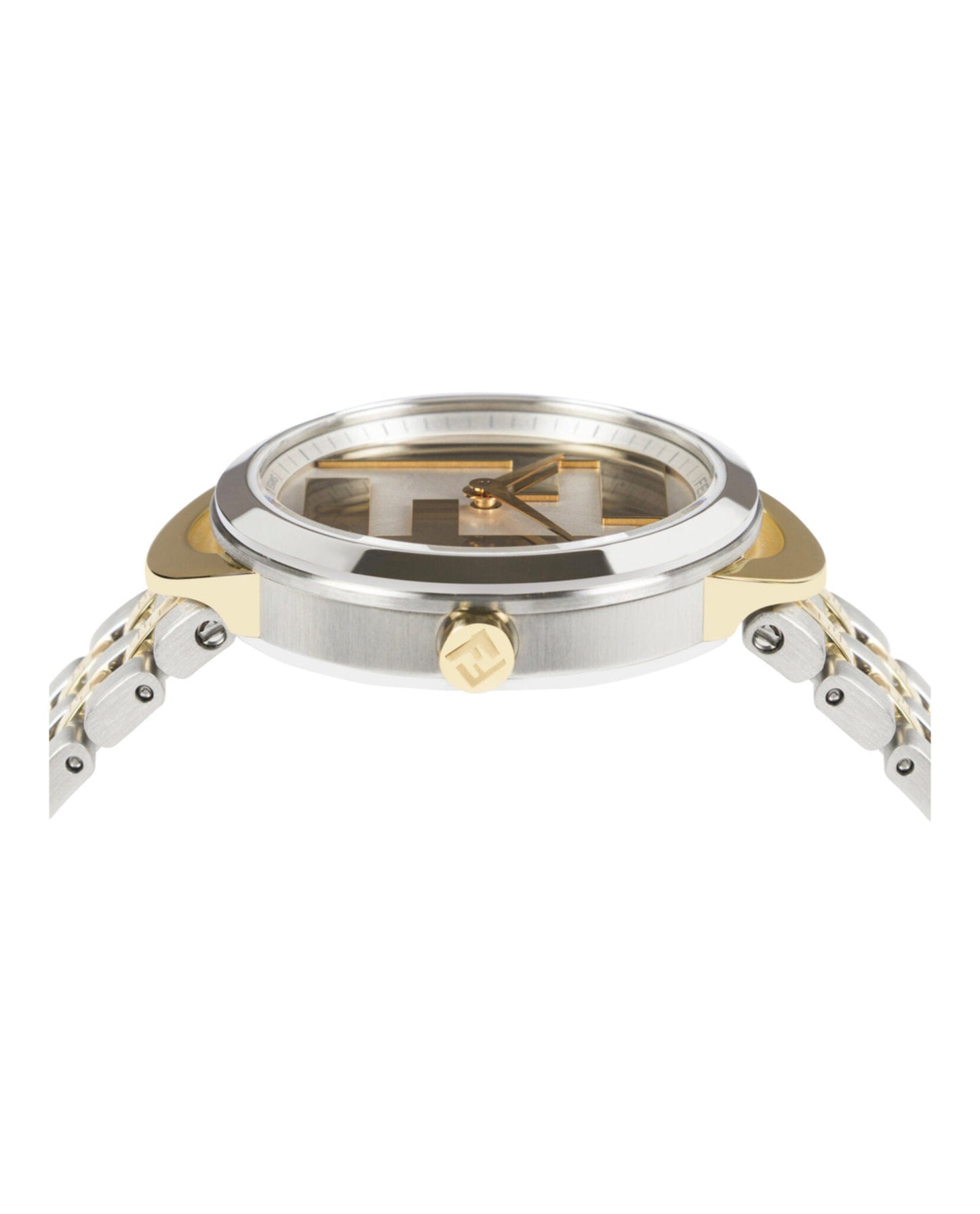 Fendi Womens  Two Tone 30mm Bracelet Fashion Watch