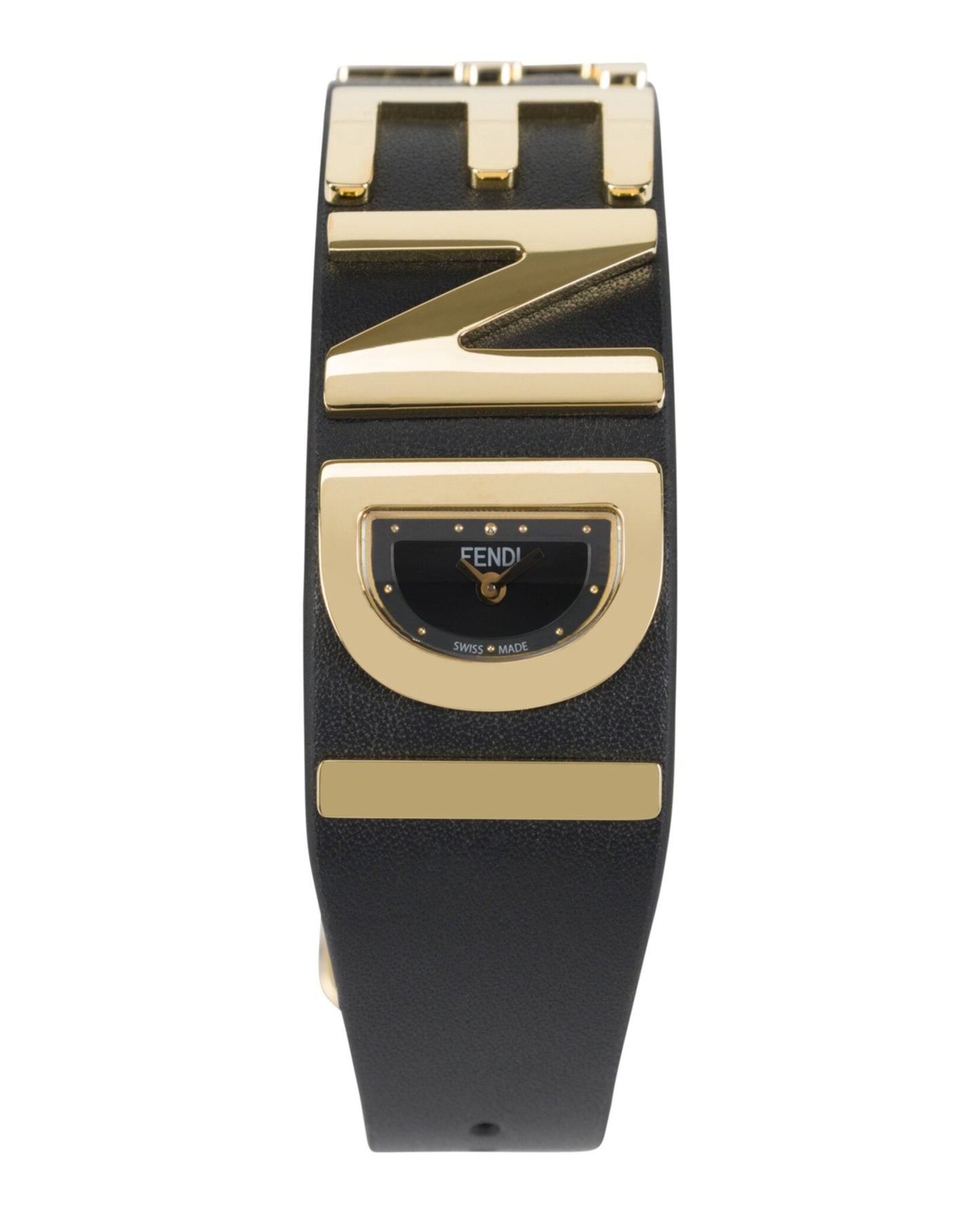 Fendi Womens  Gold 22.25mm Strap Fashion Watch