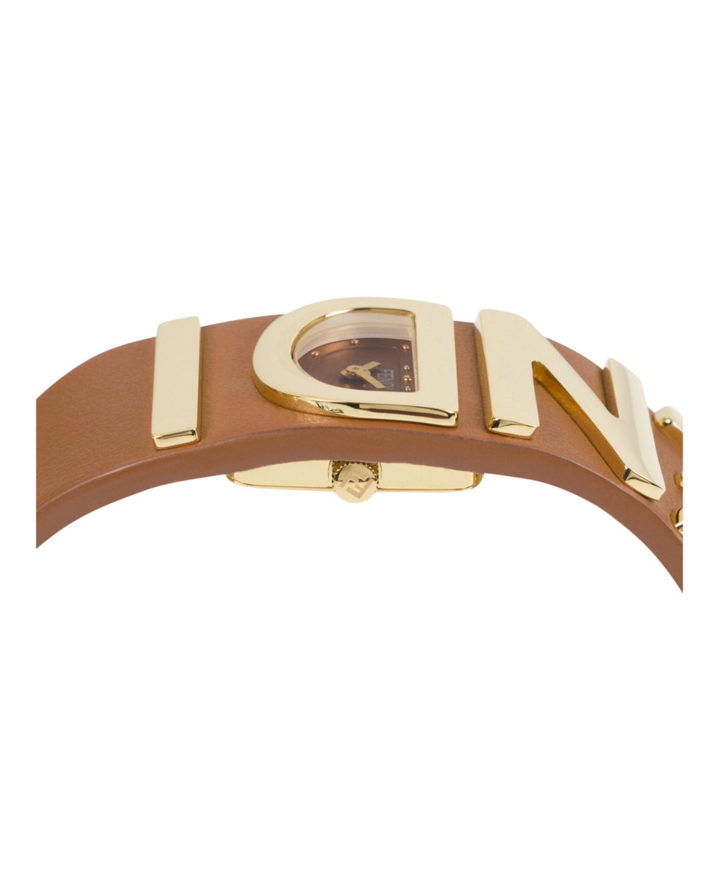 Fendi Womens  Gold 22.25mm Strap Fashion Watch